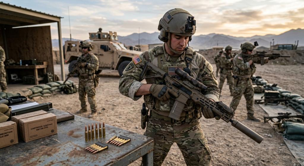 6,8x51mm: A Revolução que pode Destronar o 5,56x45mm nas Forças Armadas Americanas