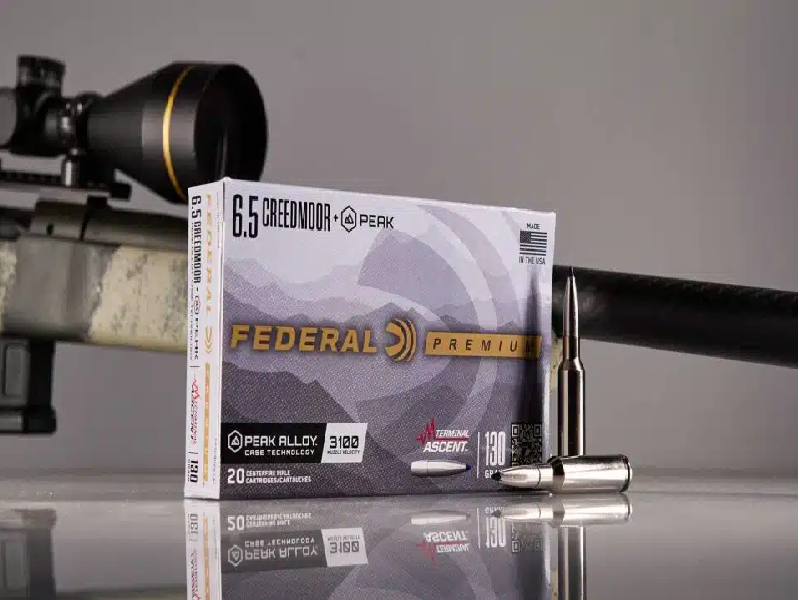 6.5 Creedmoor redefine seus limites balísticos com a nova tecnologia Federal +Peak